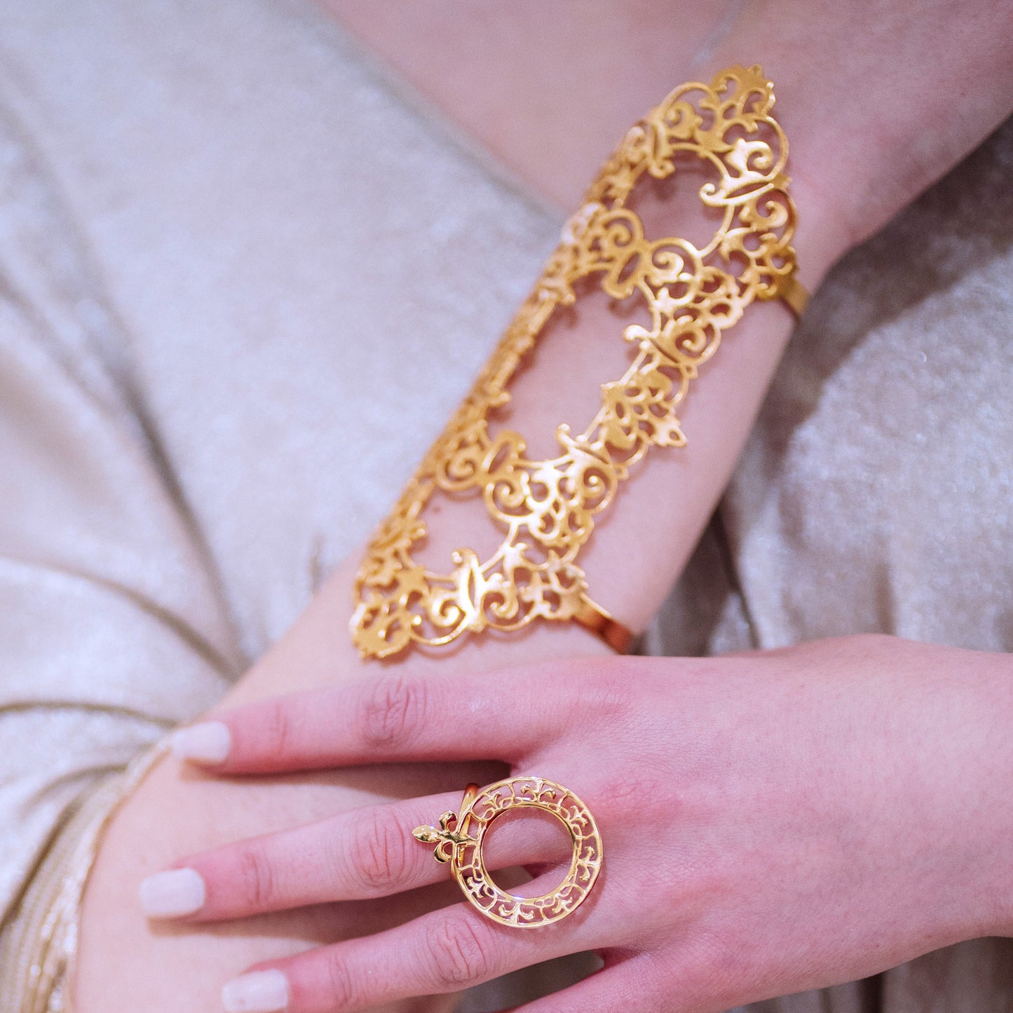 Royal Arabesque Cuff