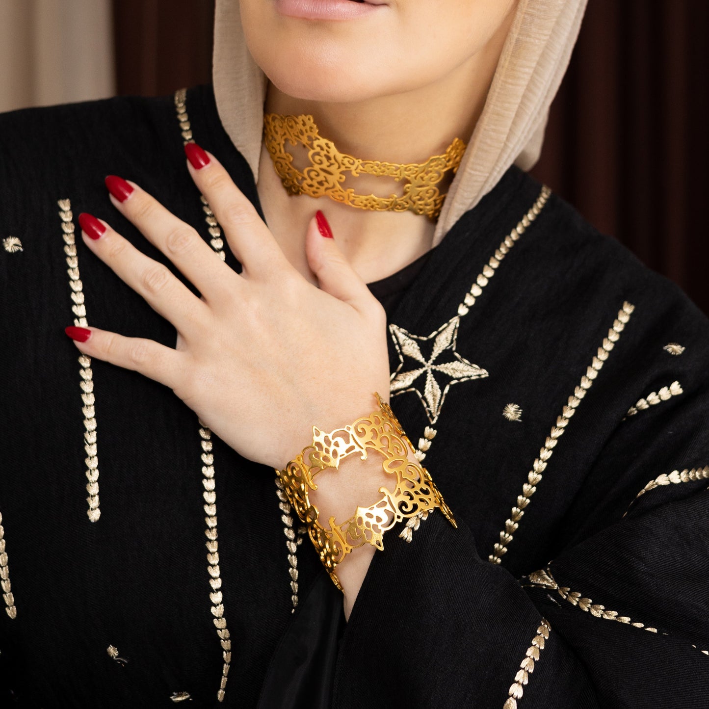 Royal Arabesque Cuff 2
