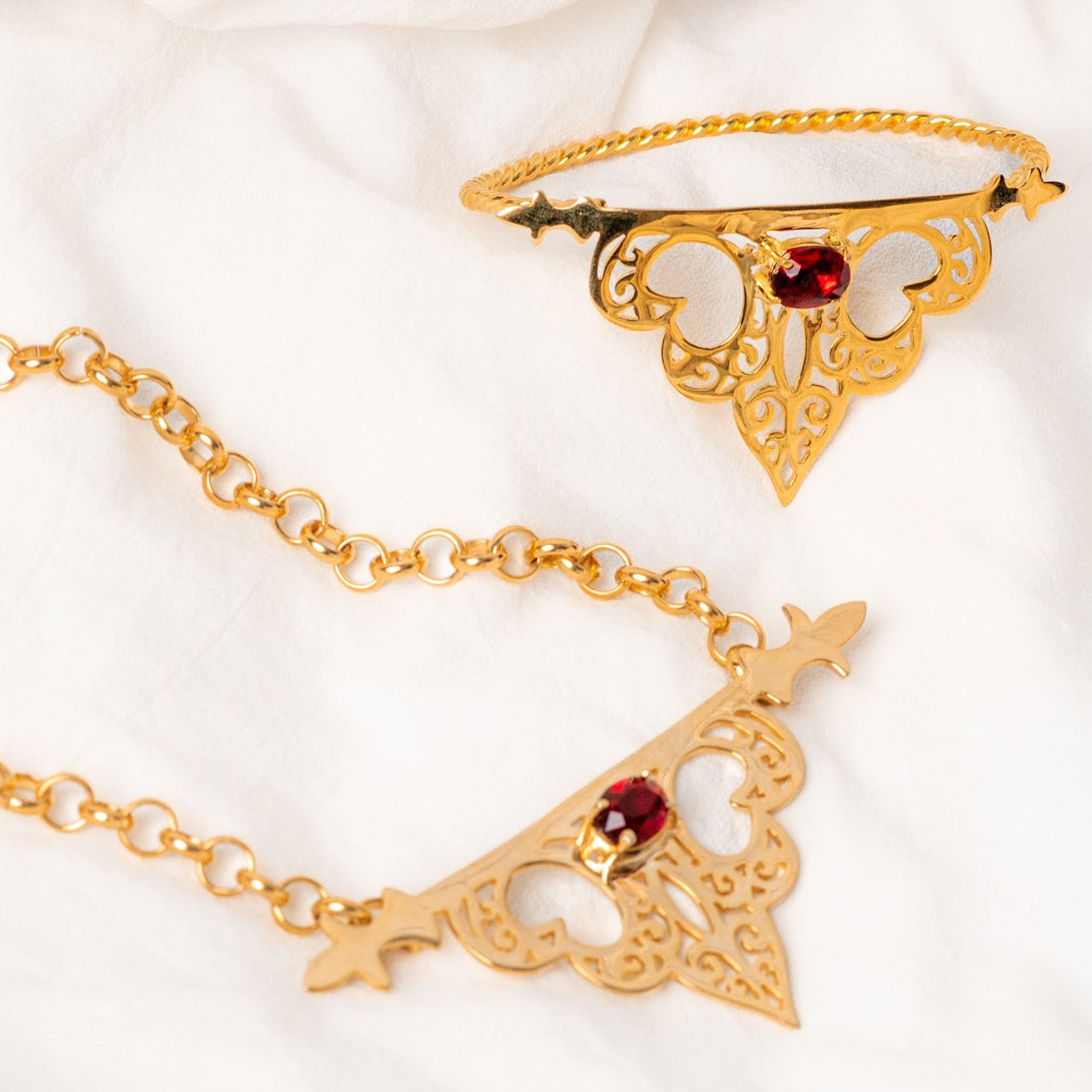 Sultan's Crest Red Set