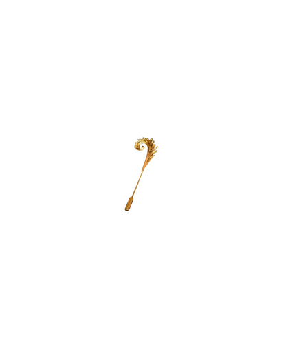 Aurea Plume Solis Brooch For Her