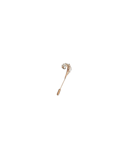 Aurea Plume Solis Brooch For Her